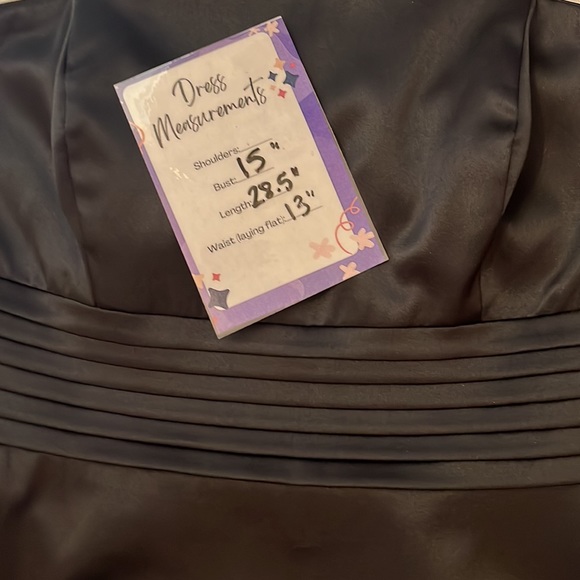 White House Black Market Strapless Little Black Dress sz 2 - Picture 6 of 9